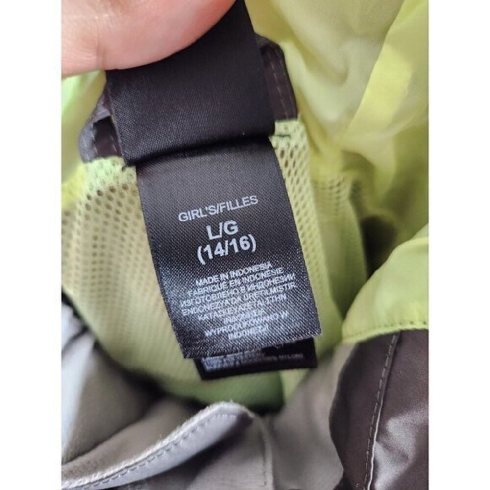 The North Face Dryvent Girls Large 14-16 Rain Jacket Hooded - Picture 6 of 6